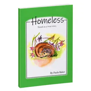 Homeless hedgehog book by Paula Baker